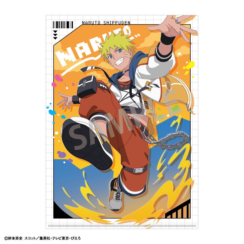 NARUTO-ナルト- 疾風伝_A4シングルクリアファイル うずまきナルト