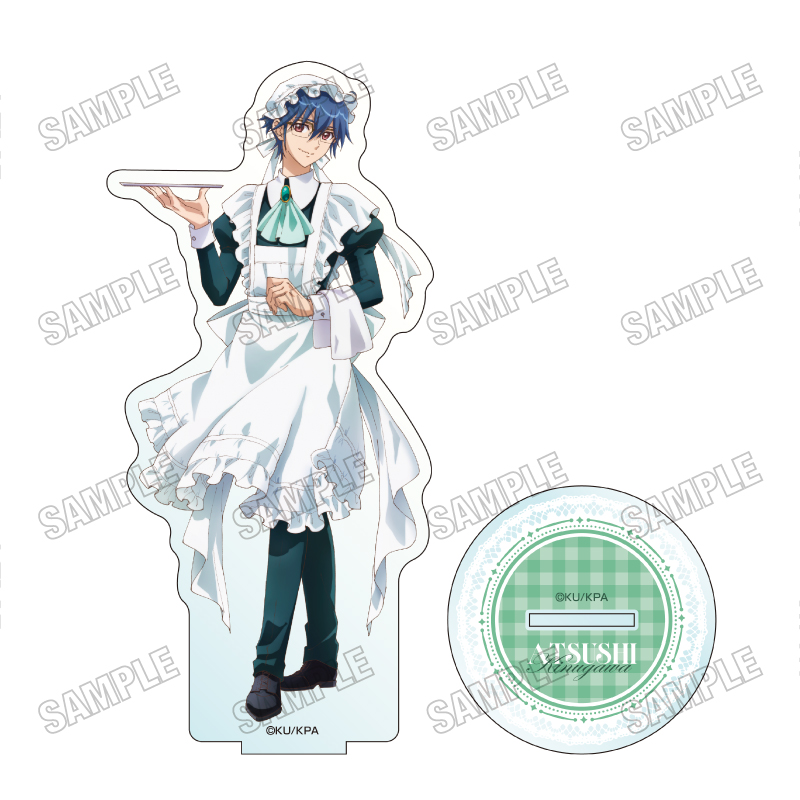 劇場版 美男高校地球防衛部ETERNAL LOVE!_描き下ろしBIGアクリルスタンド【メイドさん大集合ver.】3鬼怒川 熱史