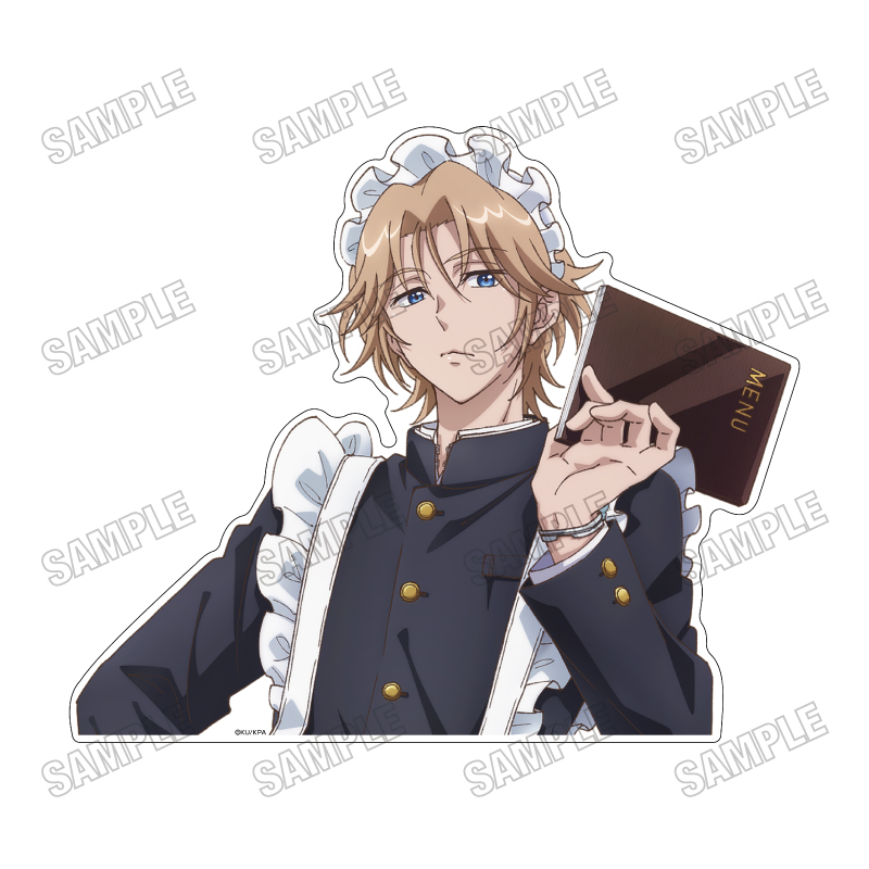 劇場版 美男高校地球防衛部ETERNAL LOVE!_描き下ろし卓上アクリルスタンド【メイドさん大集合ver.】2由布院 煙
