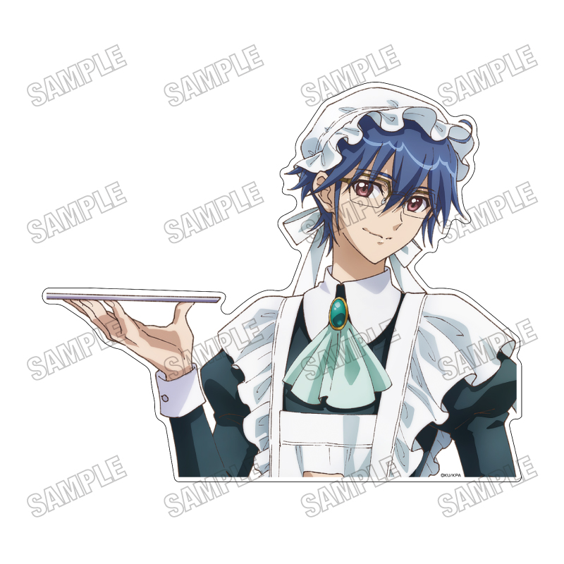劇場版 美男高校地球防衛部ETERNAL LOVE!_描き下ろし卓上アクリルスタンド【メイドさん大集合ver.】3鬼怒川 熱史
