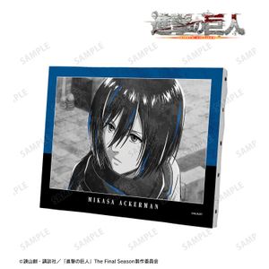 진격의 거인_미카사 Ani-Art BLACK LABEL 제3탄 F0호 캔버스 보드