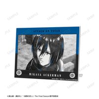 進撃の巨人_ミカサ Ani-Art BLACK LABEL 第3弾 A6アクリルパネル