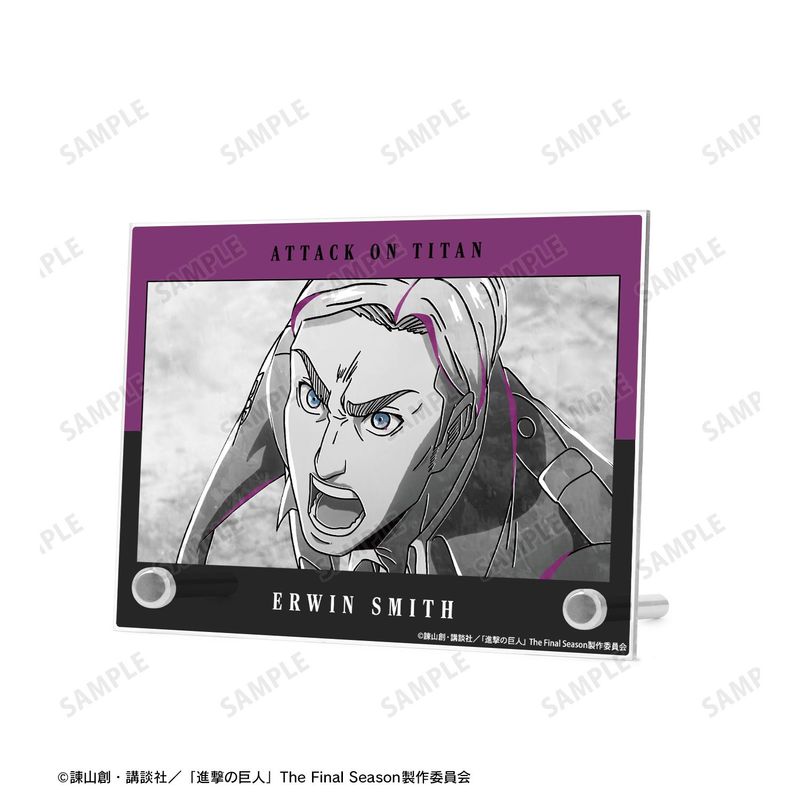 進撃の巨人_エルヴィン Ani-Art BLACK LABEL 第3弾 A6アクリルパネル