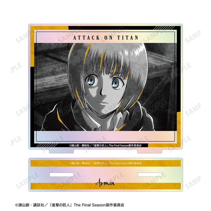 進撃の巨人_アルミン Ani-Art BLACK LABEL 第3弾 オーロラアクリル