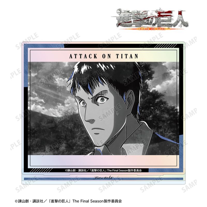 進撃の巨人_ベルトルト Ani-Art BLACK LABEL 第3弾 オーロラアクリル