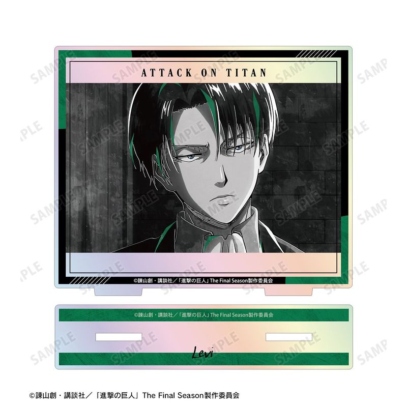 進撃の巨人_リヴァイ Ani-Art BLACK LABEL 第3弾 オーロラアクリル