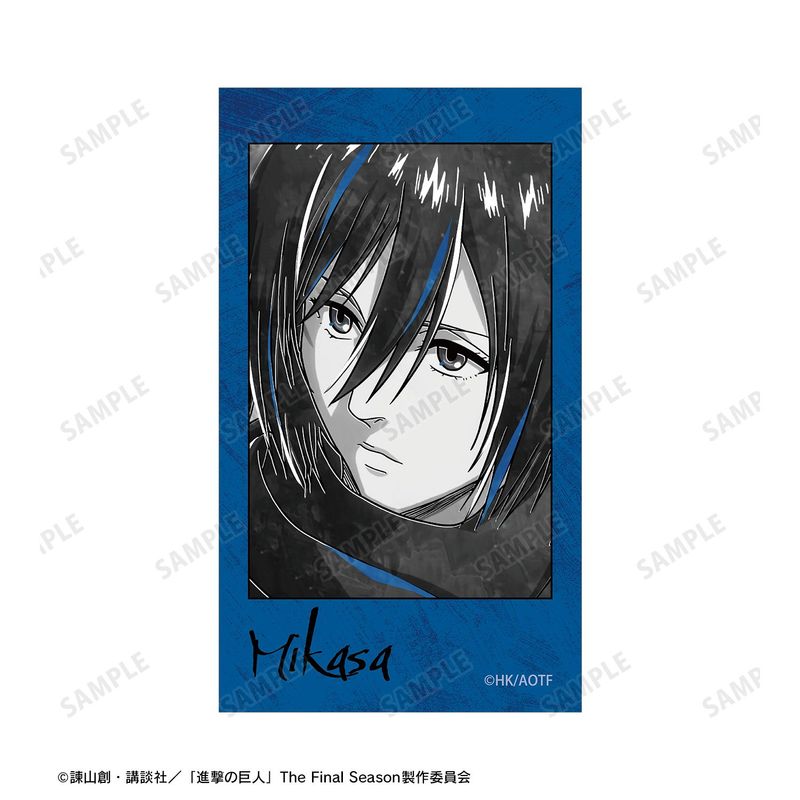 進撃の巨人_ミカサ Ani-Art BLACK LABEL 第3弾 Ani-Frame2枚セット