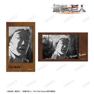 진격의 거인_라이너 Ani-Art BLACK LABEL 제3탄 Ani-Frame 2장 세트