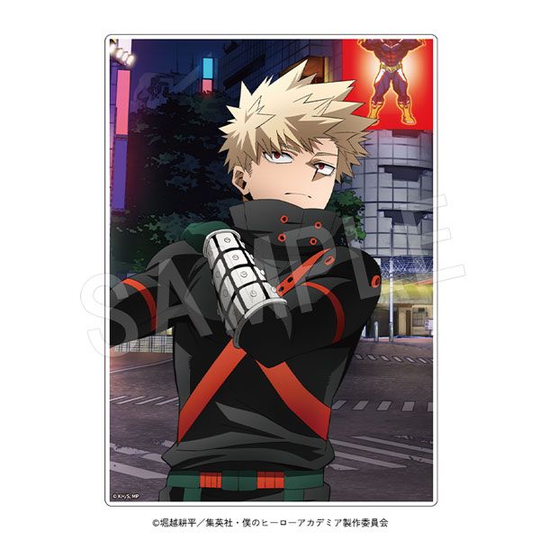 m*様 爆豪勝己　原画風アクリルアート　僕のヒーローアカデミア　ヒロアカ 僕のヒーローアカデミア_アクリルアートパネル SHIBUYA HEROES MISSION