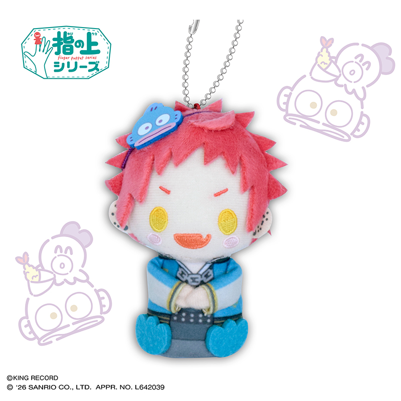 ヒプノシスマイク SANRIO NAKAYOKU EDIT_指の上シリーズ　波羅夷 空却×ハンギョドン【リニューアル再販】