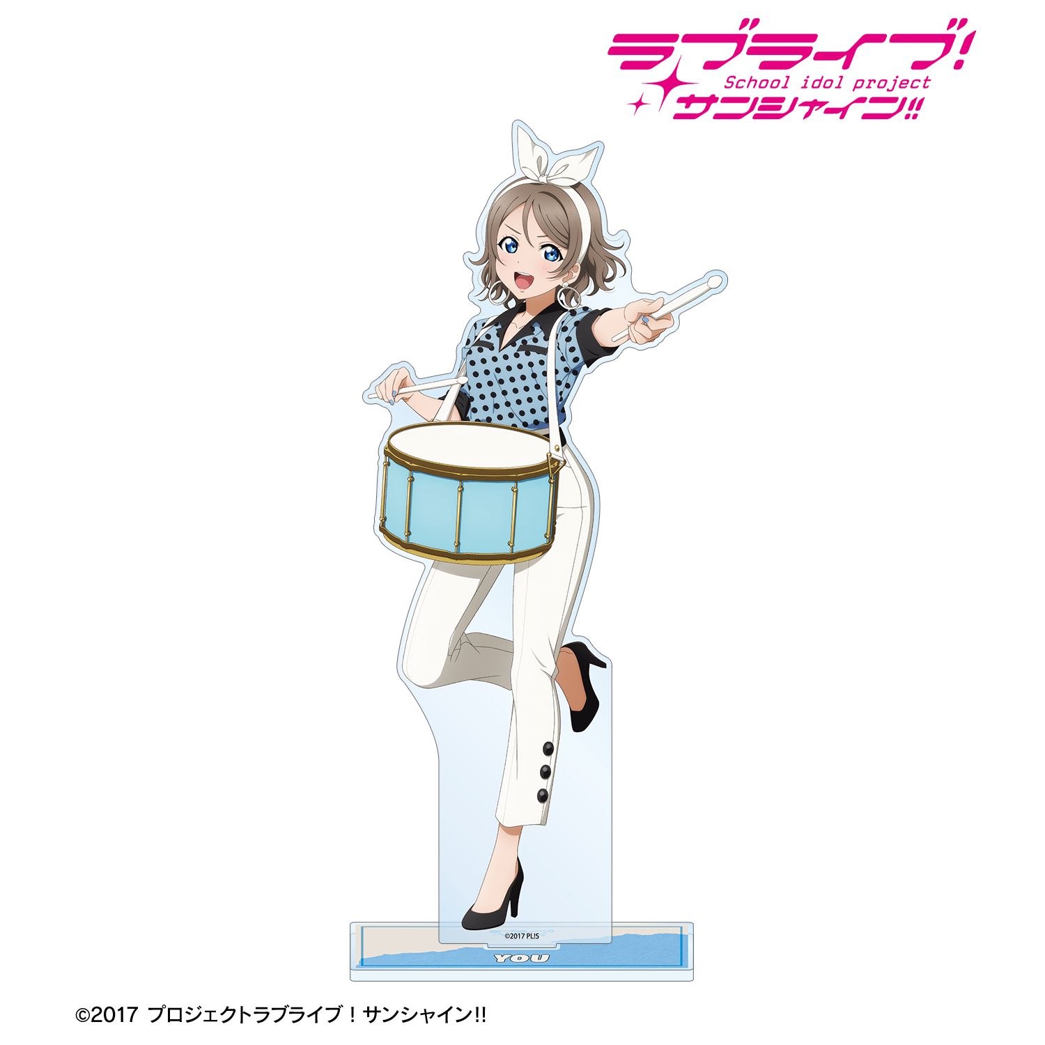 ラブライブ！サンシャイン!!_描き下ろし 渡辺 曜 The Blue Swell衣装ver. 特大アクリルスタンド