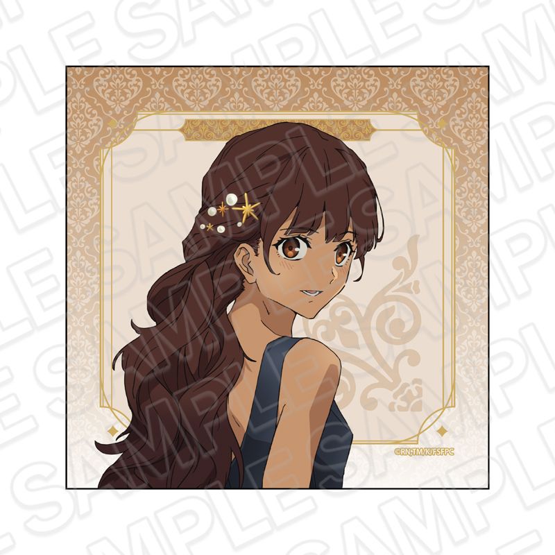 Fate/strange fake ビッグクリアしおり　ティーネ・チェルク Fate/strange Fake_マイクロファイバー ティーネ・チェルク Black