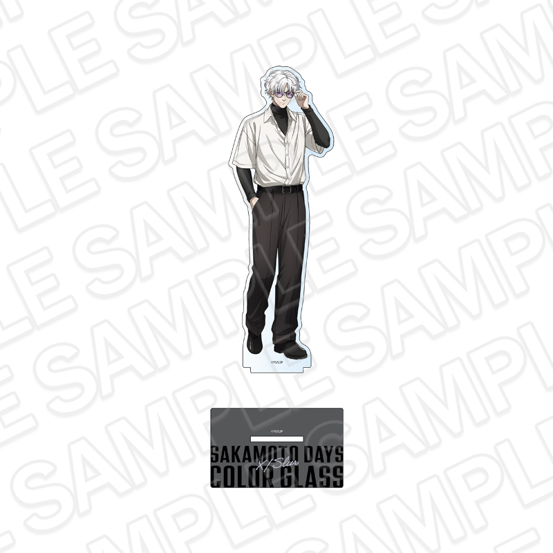 SAKAMOTO DAYS_デカアクリルスタンド X(スラー) Color Glass ver.　