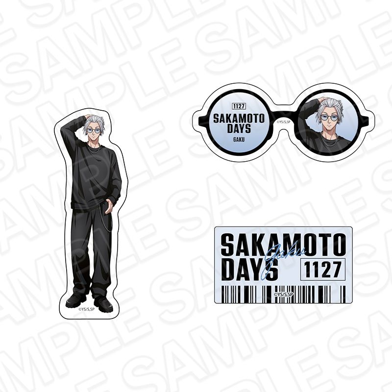 SAKAMOTO DAYS_ステッカーセット 楽 Color Glass ver. | SAKAMOTO DAYS