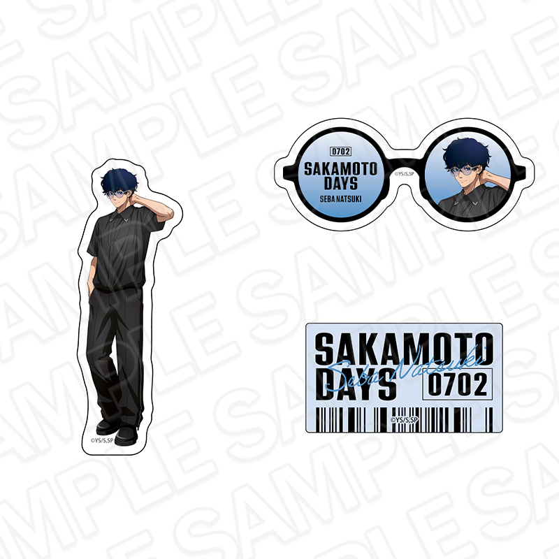SAKAMOTO DAYS_ステッカーセット 勢羽夏生 Color Glass ver