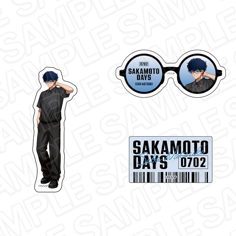 SAKAMOTO DAYS_ステッカーセット 勢羽夏生 Color Glass ver