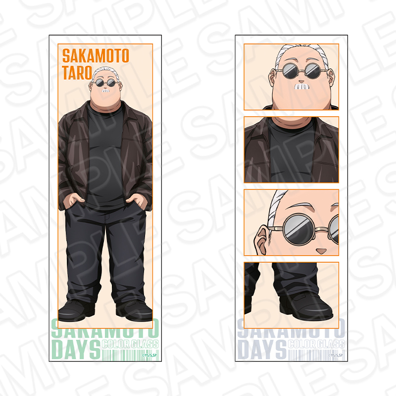 SAKAMOTO DAYS_フォトグレイ風ステッカーセット 坂本太郎 Color Glass