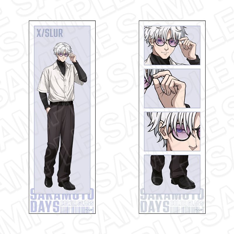 ROLL DAYS ステッカー SAKAMOTO DAYS_フォトグレイ風ステッカーセット X(スラー) Color Glass