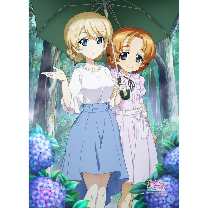 ガールズ&パンツァー 最終章_B2タペストリー(ダージリン&オレンジペコ