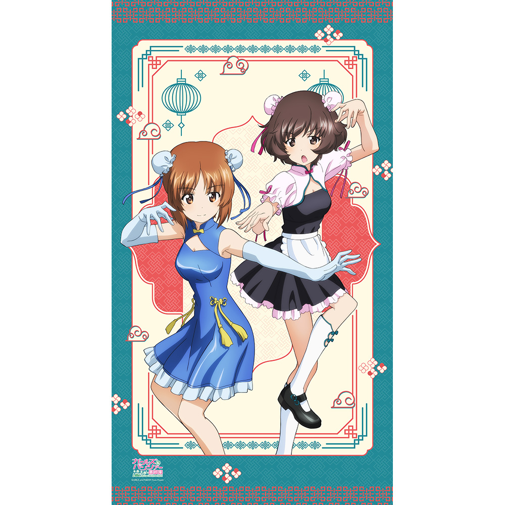 ガールズ&パンツァー 最終章_のれん(西住みほ&秋山優花里)