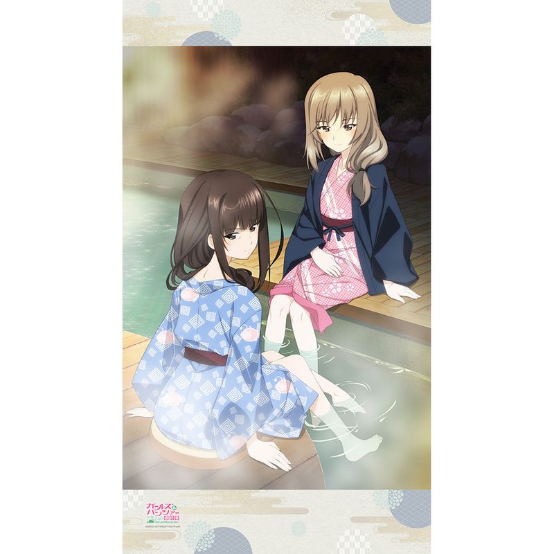 ガールズ&パンツァー 最終章_のれん(西住しほ&島田千代/足湯