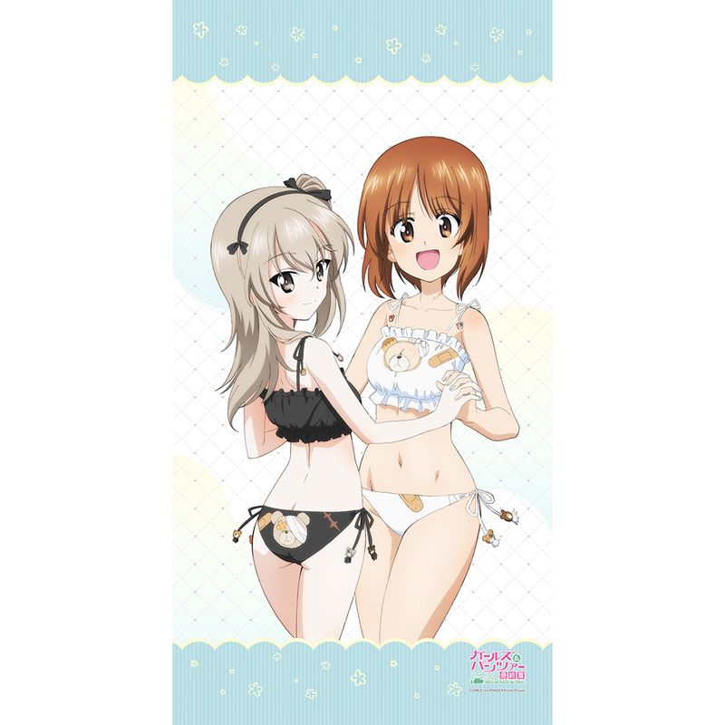 ガールズ&パンツァー 最終章_バスタオル(西住みほ&島田愛里寿