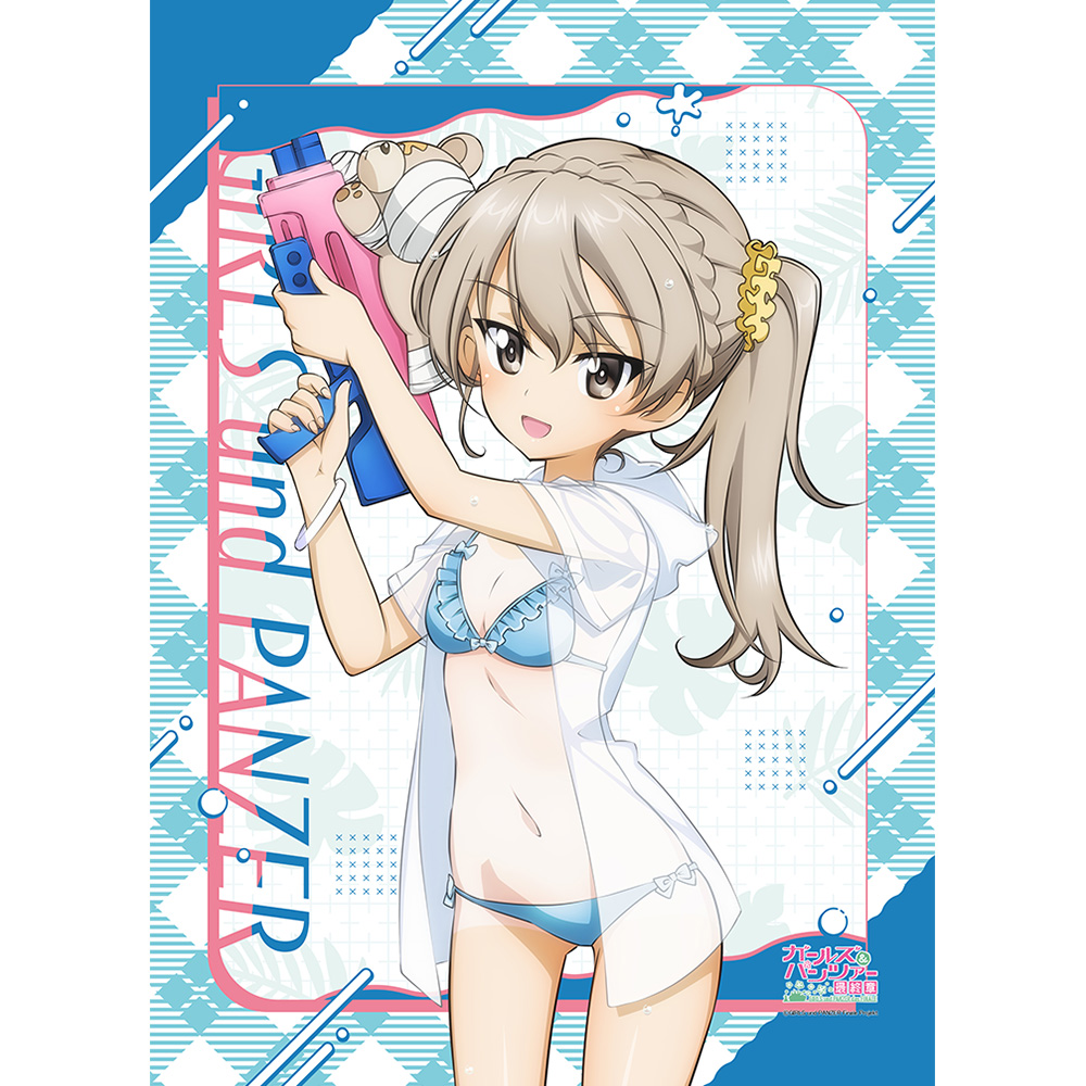 ガールズ&パンツァー 最終章_描き下ろしB2タペストリー(島田愛里寿/水鉄砲 日焼けVer.)