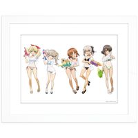 新品　ガールズ&パンツァー　最終章　 A4サイズ キャラファイングラフ　水鉄砲 ガールズ&パンツァー 最終章_描き下ろしキャラファイングラフ(水鉄砲