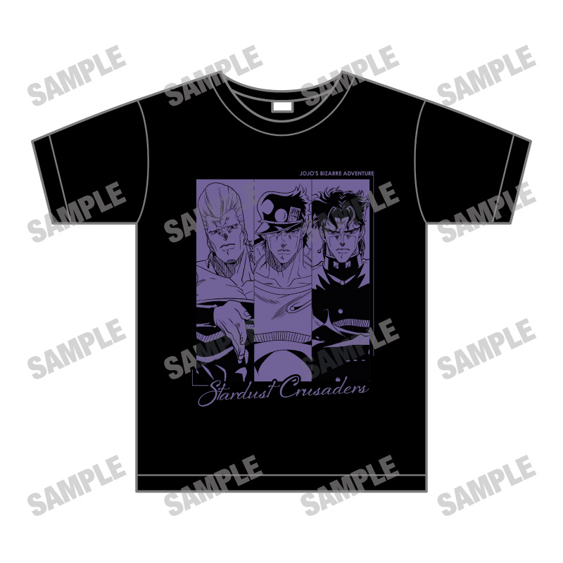ジョジョの奇妙な冒険 スターダストクルセイダース_描き下ろしTシャツ【AM2026】