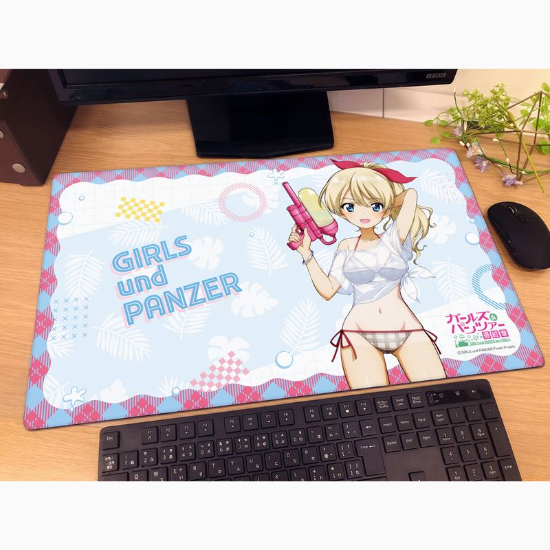 ガールズ&パンツァー 最終章_描き下ろしラバーマット(ダージリン