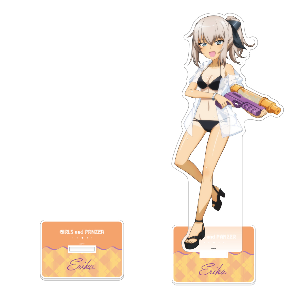 ガールズ&パンツァー 最終章_描き下ろし特大アクリルスタンド(逸見エリカ/水鉄砲 日焼けVer.)