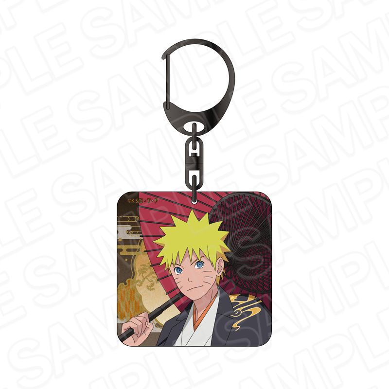 ナルト NARUTO アクリルキーホルダー JCS限定 『NARUTO－ナルト－』ブラックアクリルキーホルダー
