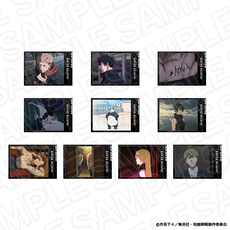 呪術廻戦 死滅回游_インスタントフォト風ブロマイド(ランダム) vol.1