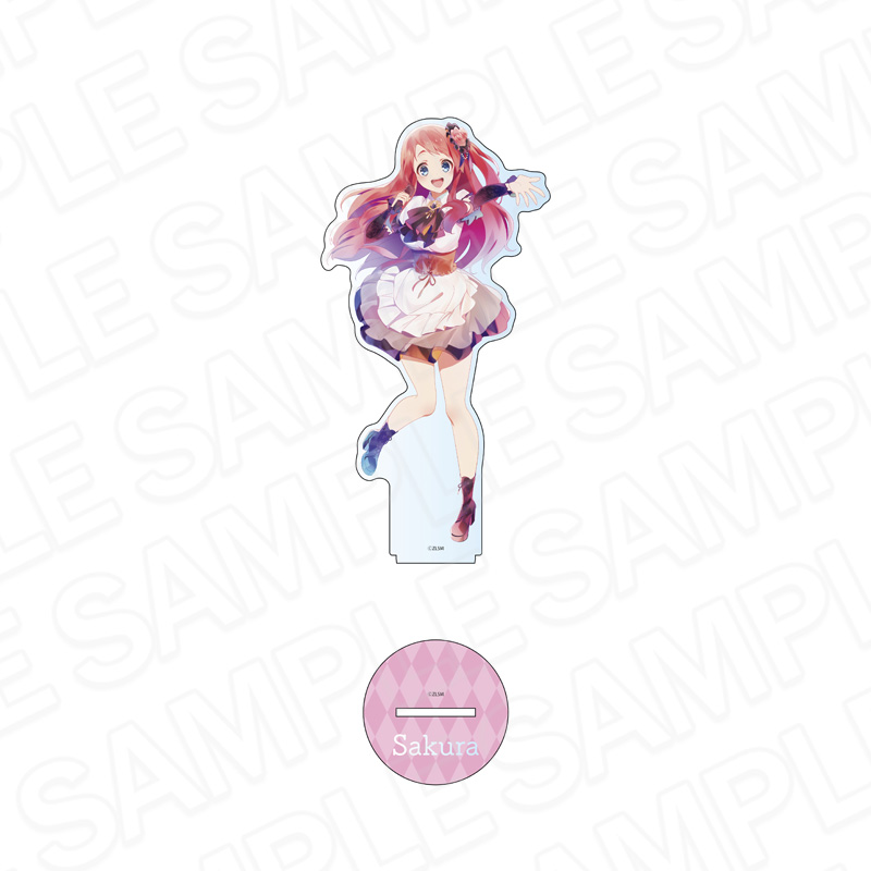 劇場版ゾンビランドサガ ゆめぎんがパラダイス_デカアクリルスタンド PALE TONE series 源 さくら ゴシック ver.