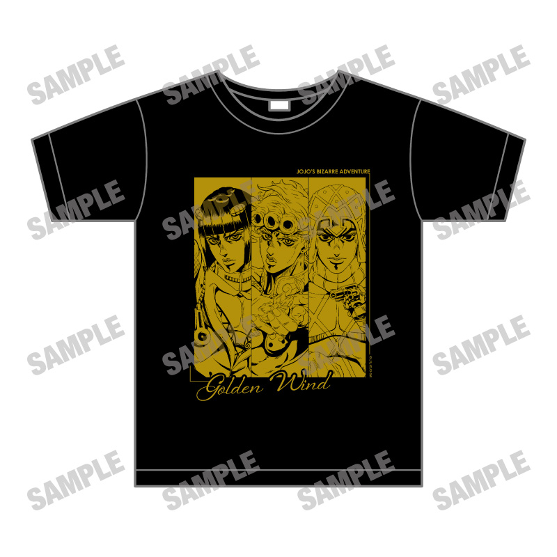 ジョジョの奇妙な冒険 黄金の風_描き下ろしTシャツ【AM2026】