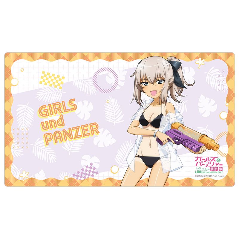 ガールズ&パンツァー 最終章_描き下ろしラバーマット(逸見エリカ