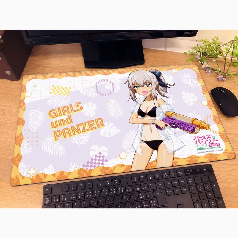 ガールズ&パンツァー 最終章_描き下ろしラバーマット(逸見エリカ