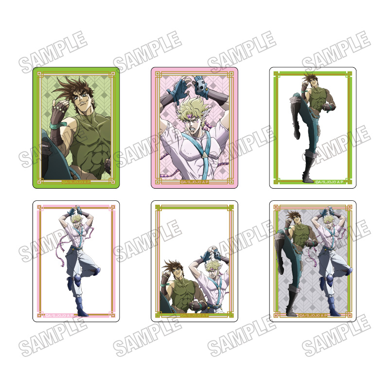 ジョジョの奇妙な冒険 戦闘潮流_描き下ろしアクリルカードコレクション【AM2026】【コンプリートBOX／6個入り】