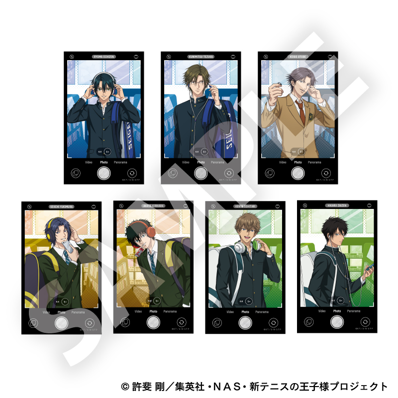 新テニスの王子様_トレーディングフォトカード 全7種 【BOX／7パック