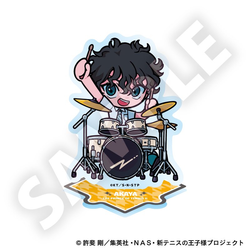 新テニスの王子様_デフォルメアクリルスタンド 切原赤也 バンドVer.