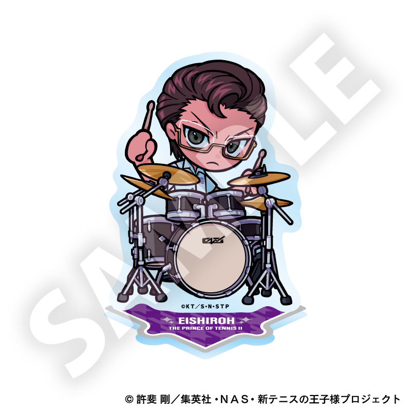 新テニスの王子様_デフォルメアクリルスタンド 木手永四郎 バンドVer.