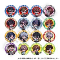 新テニスの王子様_トレーディングデフォルメ缶バッジ 全16種 【BOX／16