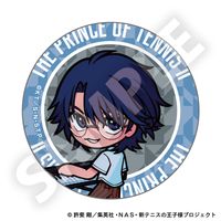新テニスの王子様_トレーディングデフォルメ缶バッジ 全16種 【BOX／16