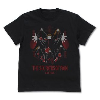 NARUTO -ナルト- 疾風伝_Lサイズ_木ノ葉隠れの里 ドライTシャツ/BLACK