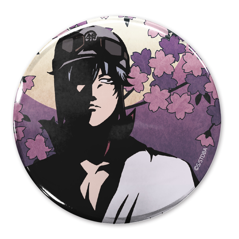 銀魂_銀さん夜桜 65mm缶バッジ