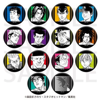 ROOKIES_トレーディングメタリック缶バッジ(全14種) 【BOX／14個入り