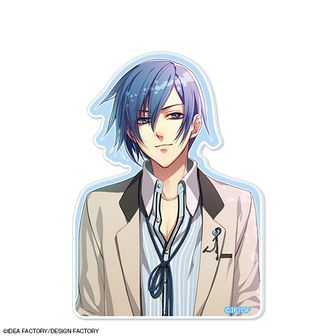 オトメイト Glass Heart Princess 烏丸幸斗 缶バッジ Glass Heart Princess_ハート型ホログラム缶バッジ デザイン04(烏丸幸