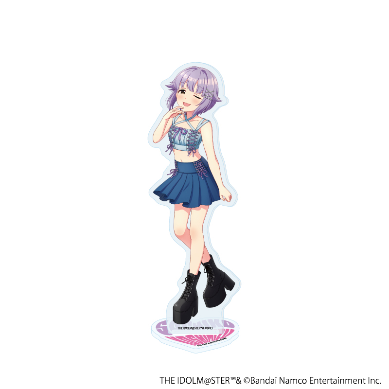アイドルマスター シンデレラガールズ_アクリルスタンド51/輿水幸子 デニム風衣装ver.(描き下ろしイラスト)
