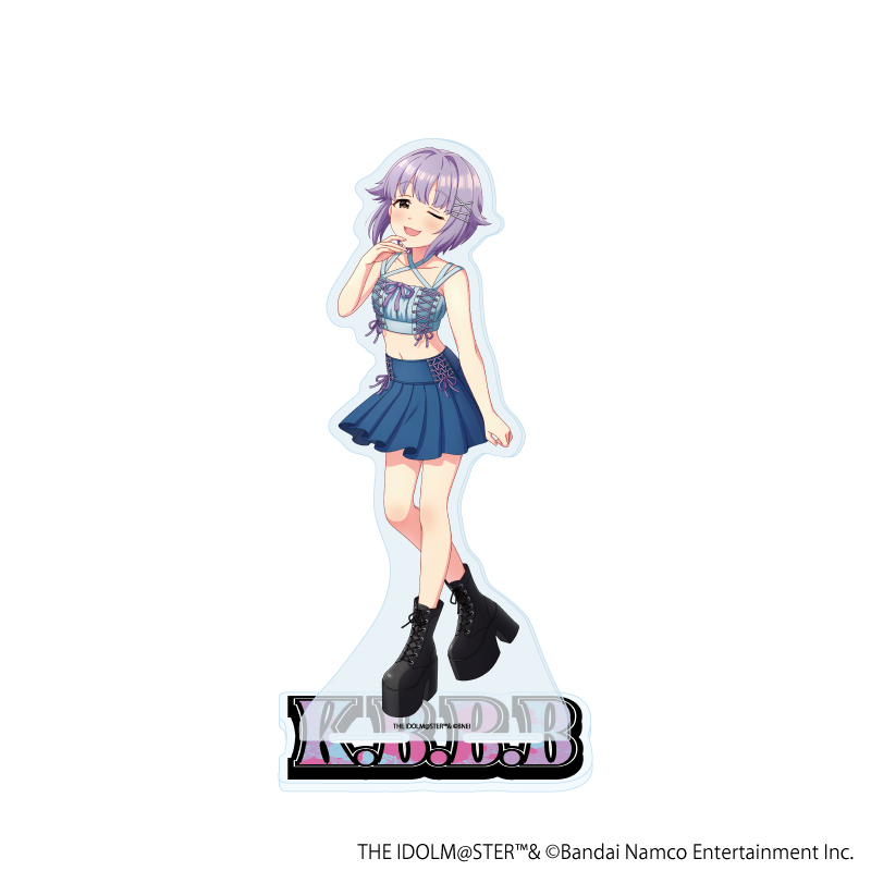 アイドルマスター シンデレラガールズ_デカアクリルスタンド13/輿水幸子 デニム風衣装ver.(描き下ろしイラスト)