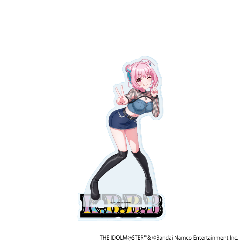 アイドルマスター シンデレラガールズ_デカアクリルスタンド15/夢見りあむ デニム風衣装ver.(描き下ろしイラスト)